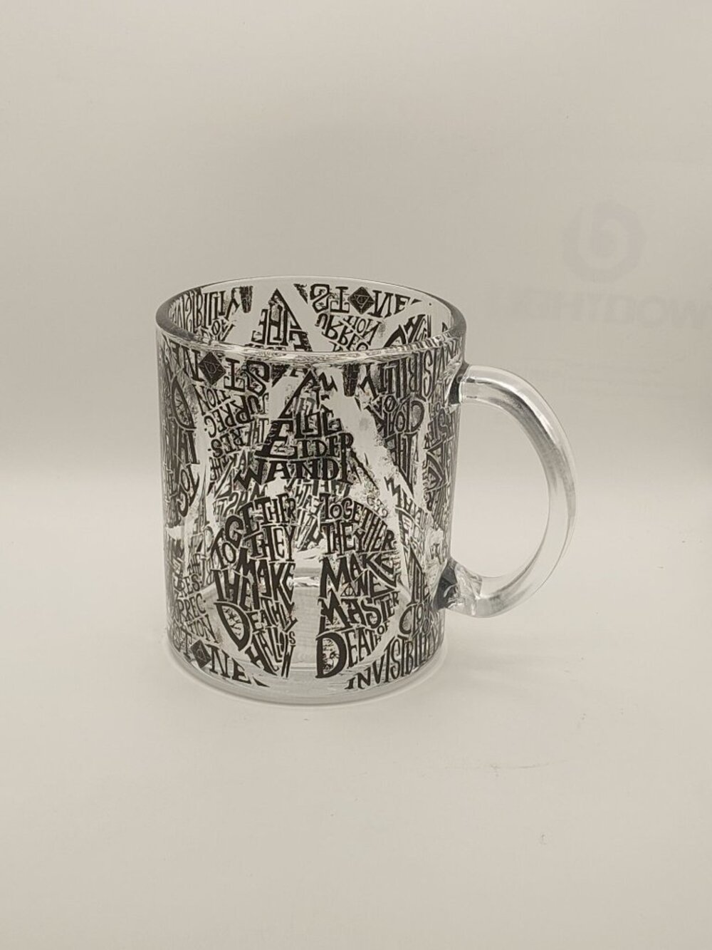 Harry Potter The Tale of the Three Brothers Glass Coffee/Tea